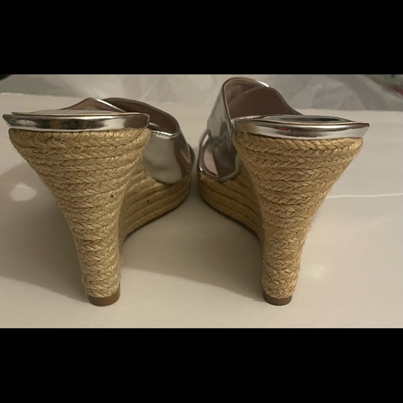 Michael Kors Silver Mules - Picture 2 of 14